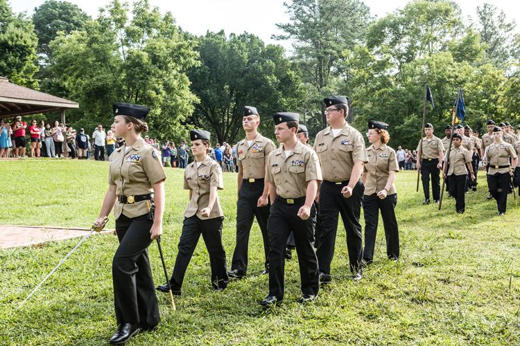 McDowell High NJROTC hosts Summer Leadership Training Camp