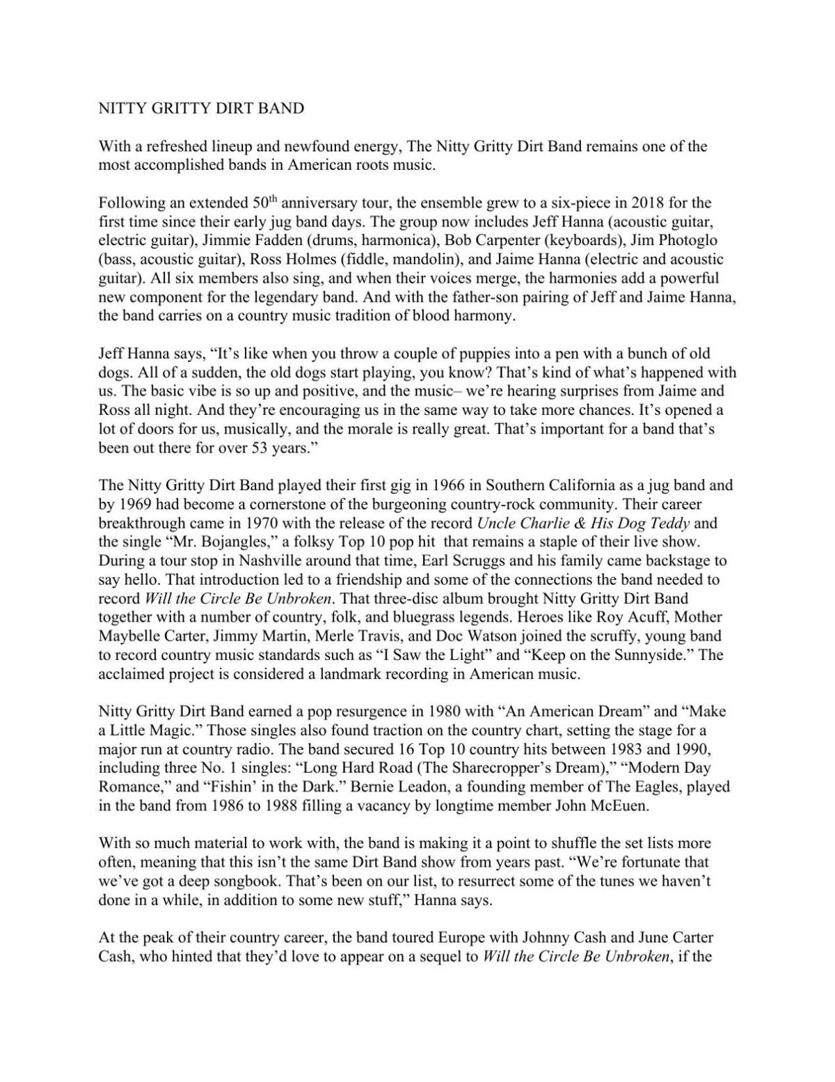 NITTY GRITTY DIRT BAND bio.pdf