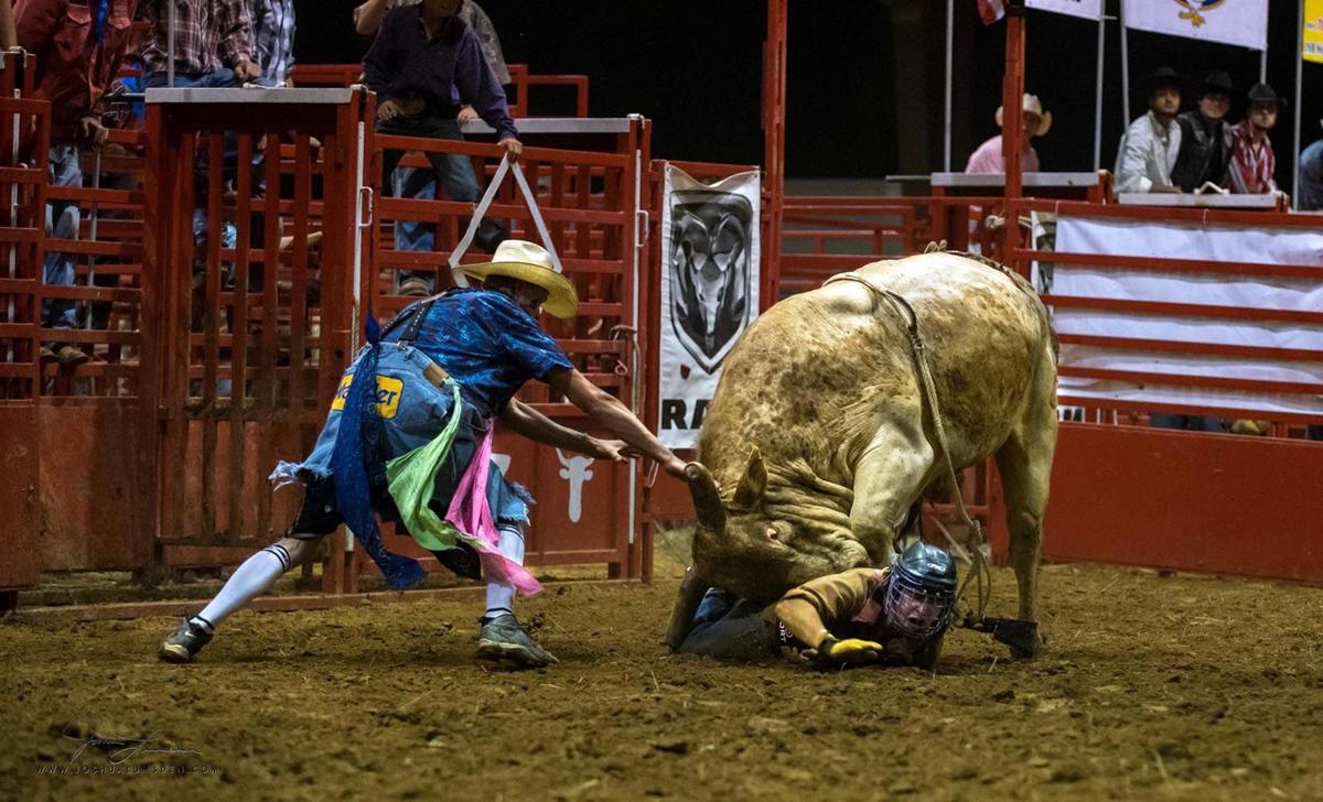Ride ‘em, cowboys Old Fort hosts professional rodeo event this weekend
