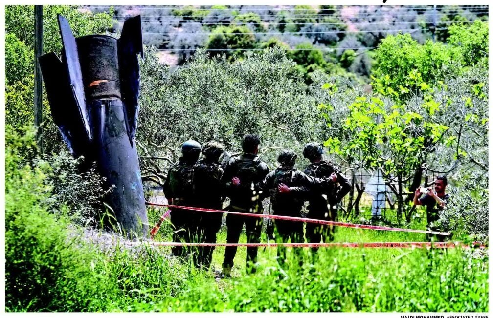 AIRSTRIKES BATTER IRAN AS IT ATTACKS ISRAEL, GULF