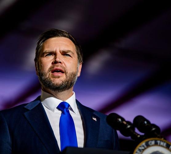 Vice President JD Vance speaks during an event at Hyder Warehouse in Hendersonville on Oct. 19, 2026.