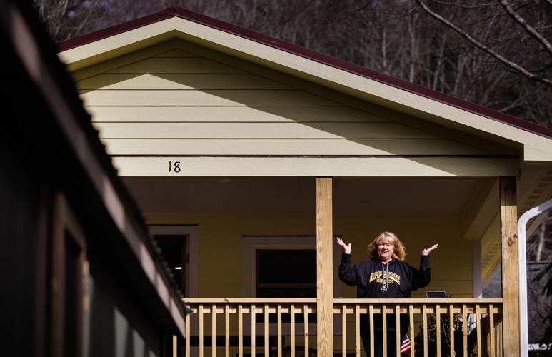 Suzanne Baber After Hurricane Helene