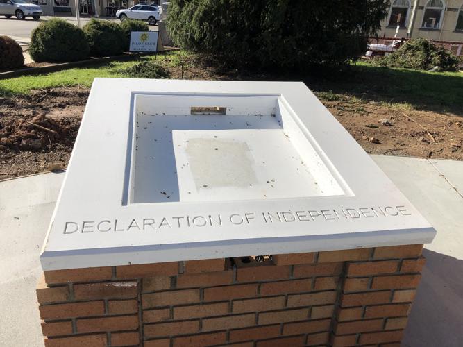 Work on Charters of Freedom continues at courthouse