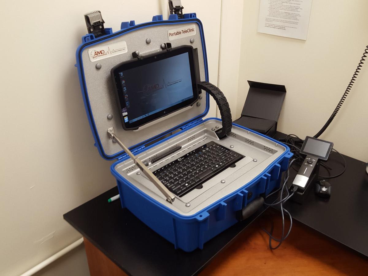 McDowell Tech adds telemedicine machine to campus