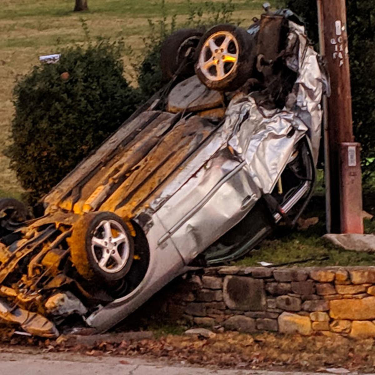 Driver ejected from car in morning wreck