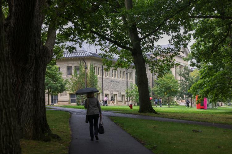 Cornell University campus in Ithaca, New York