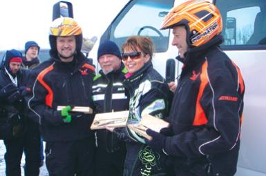 Marion man makes a point with Palin