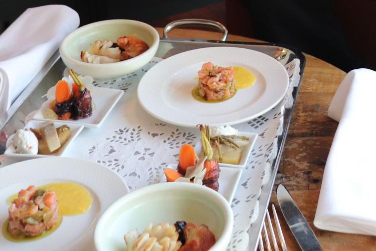 At Ile de Re, chef Andrien Formica creates dishes from local ingredients.