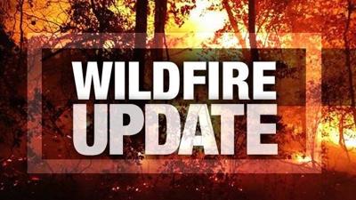 Emergency officials issue update Wednesday about wildfires