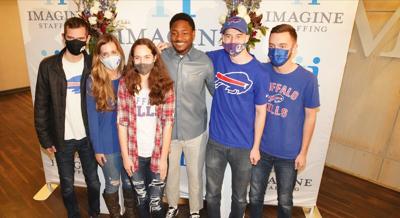 Stefon Diggs hosted his Annual Turkey Giveaway for the first time in Buffalo,