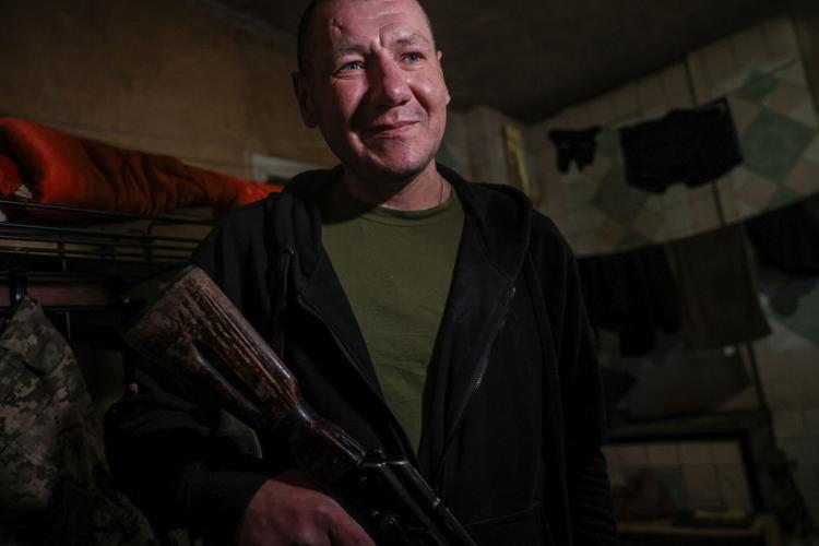 UKRAINE-CRISIS/FOXHOLE