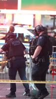 Teen shot during Knicks celebration in Times Square