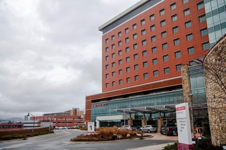 Mission Hospital in Asheville, December 11, 2024.