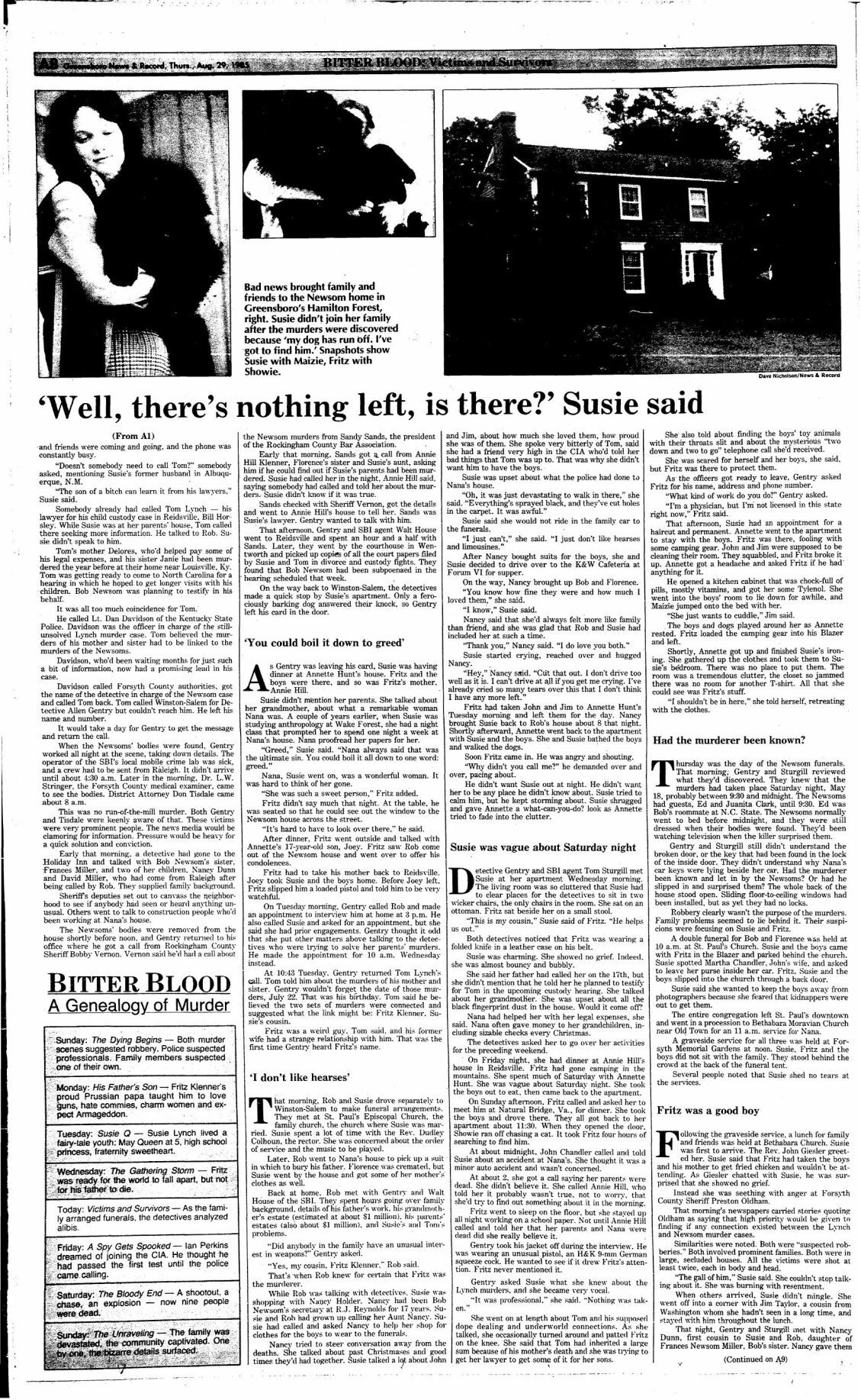 Bitter Blood: Well, there's nothing left, is there?