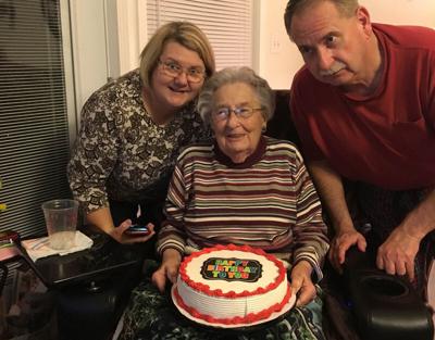 Dot Norton of Old Fort celebrates 100th birthday