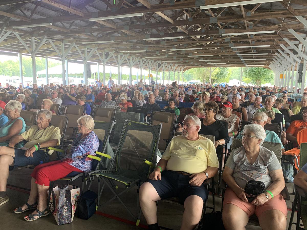 Scenes from the NC Bluegrass Festival at Tom Johnson Camping World