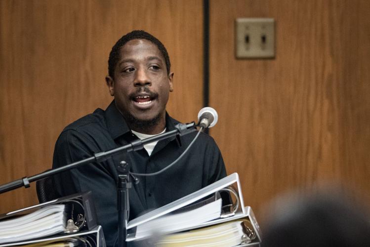 Rayshawn Banner on witness stand
