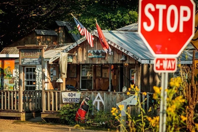 Uncle Johnny's Hostel, on the Appalachian Trail near Erwin, Tennessee was impacted by Tropical Storm Helene in 2024. Owner Terry Wise laments the loss of the nearby Chestoa Bridge, which still hasn't been rebuilt.