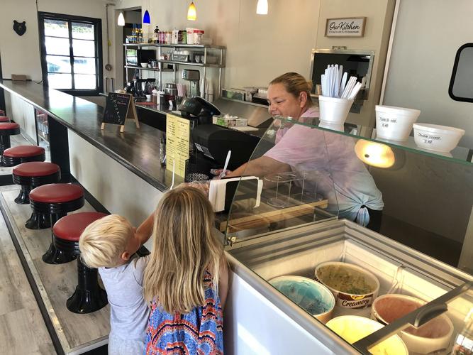 Black Beary’s Café serving tasty ice cream in Old Fort