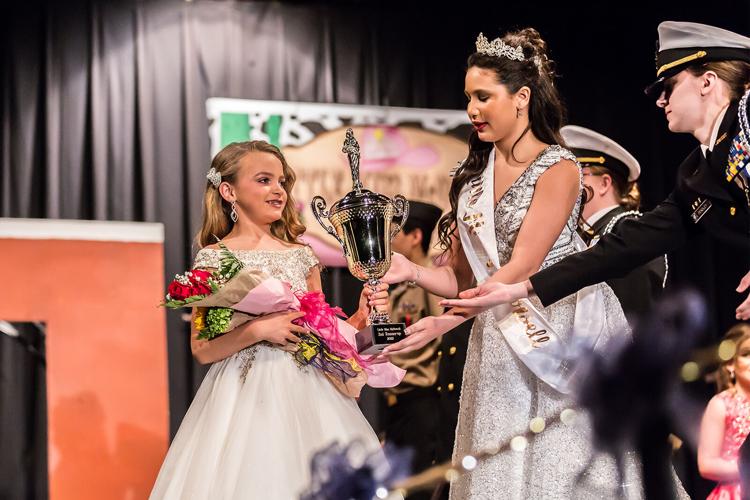 Olivia Moore crowned as Little Miss McDowell for 2022