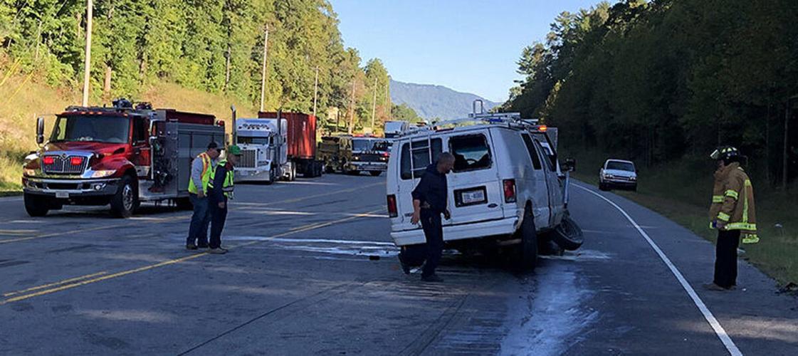 Wreck on U.S. 221 North results in seven people injured
