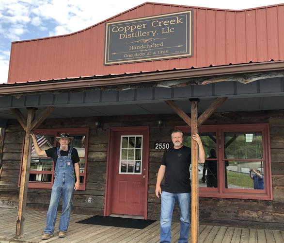 Copper Creek Distillery making moonshine in Marion