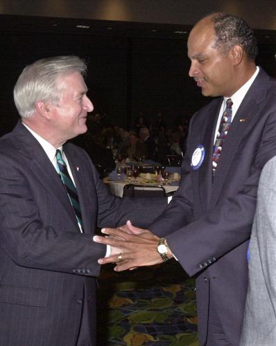 JIM HUNT AND DR. HAROLD MARTIN