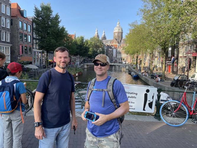The long run: Former Titan wrestler competes in world triathlon championships - with some help from his old coach