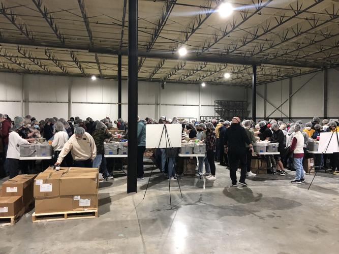 Organizer: Friday’s food-packing event was a big success