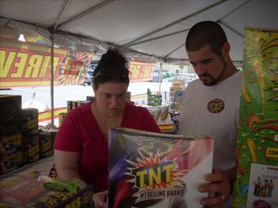 Running fireworks stand a family business