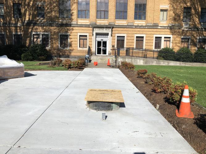 Work on Charters of Freedom continues at courthouse