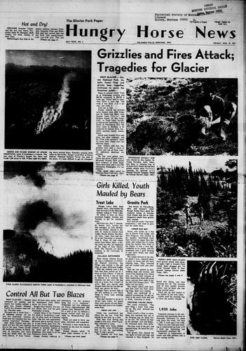 Night of the Grizzlies newspaper clip