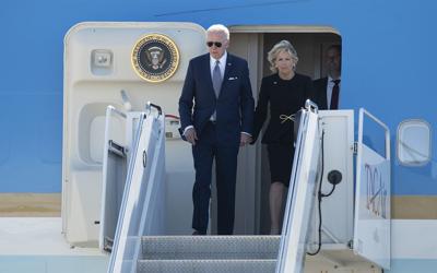 President Biden arrives in Buffalo to address mass shooting that killed 10