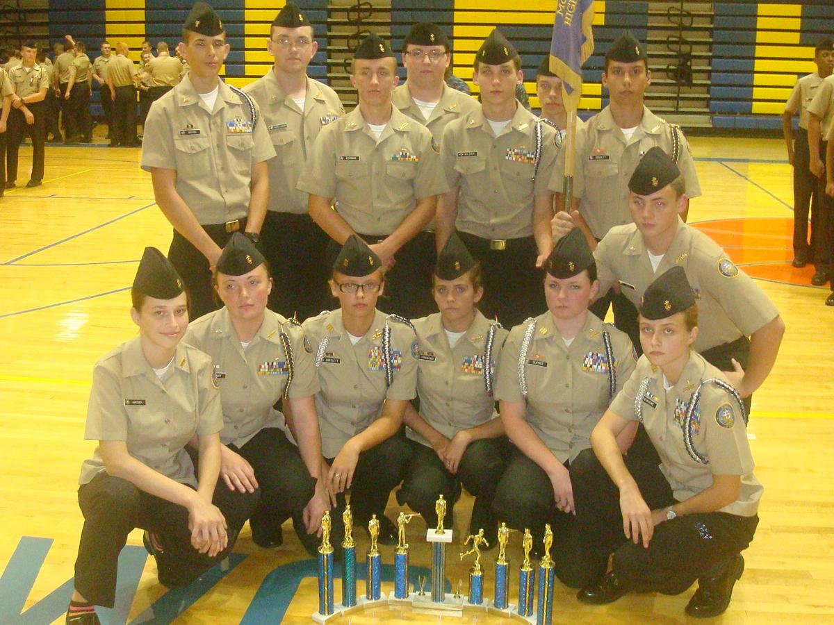 NJROTC cadets earn 9 trophies at meet