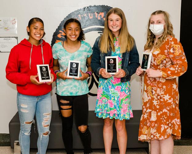 East McDowell Middle School award winners