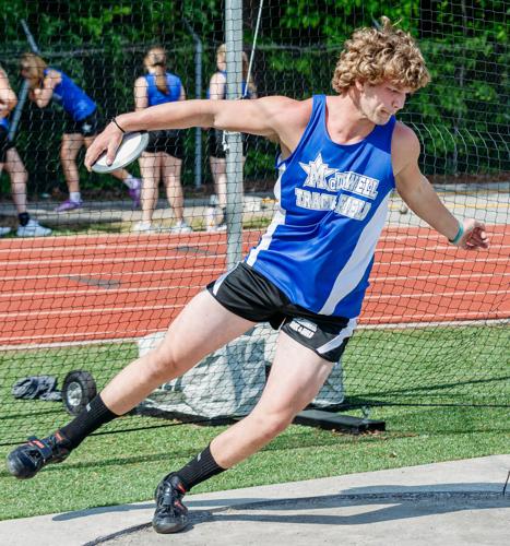 Throwers, jumpers set pace for Titans in NWC track meet