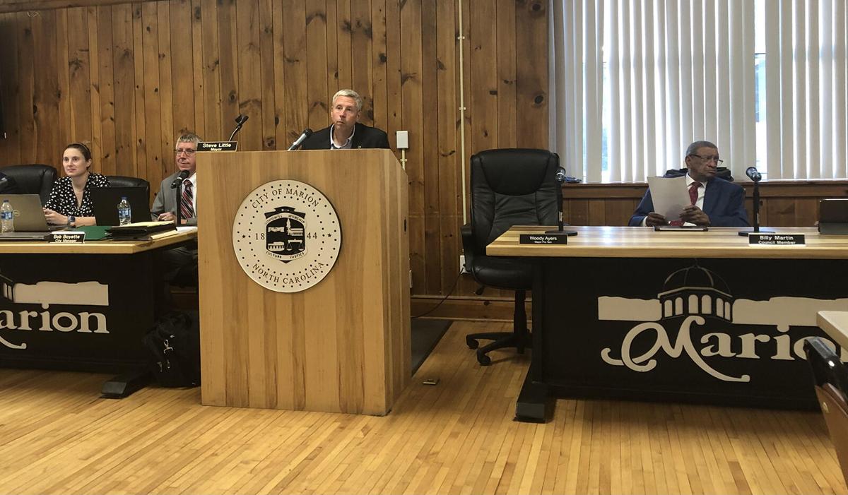 Marion resident shares concerns about city rate increases