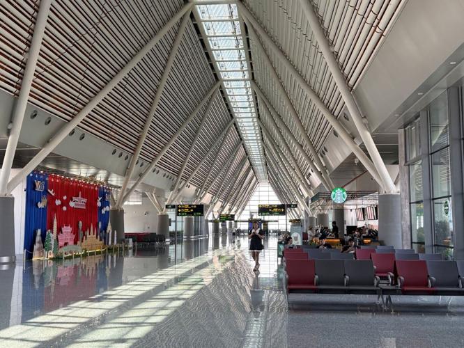 The new Siem Reap Angkor International Airport opened recently but remains largely empty- though you can find a good cup of coffee and excellent meals here.