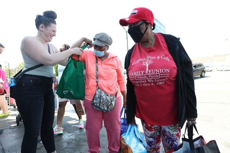 Food drive to help families affected by mass shooting