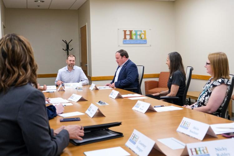 Virginia First Gentleman Visits Higher Ed Center to Learn About Regional STEM Initiatives