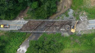 State DOT replaces surface of McDowell County bridge