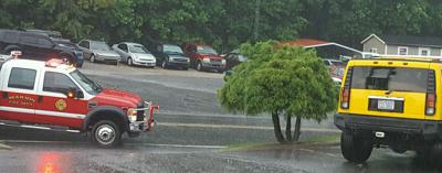 Violent storm rolls through