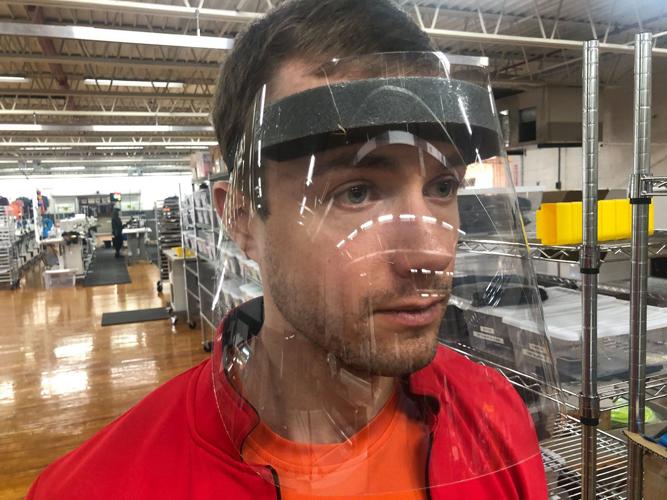 Old Fort’s Kitsbow partners with Asheville company to make more COVID-19 face shields