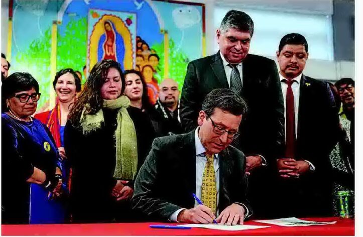 STATES SEEK TO UNMASK OFFICERS