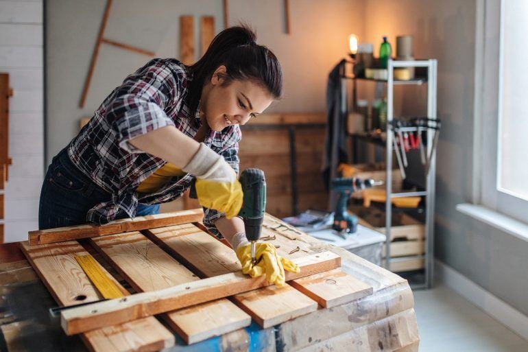 When saving for a house, set aside some money for repairs that will inevitably pop up after you move in.