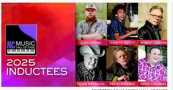 NC Music Hall of Fame announces 2025 inductees