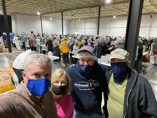 Organizer: Friday’s food-packing event was a big success