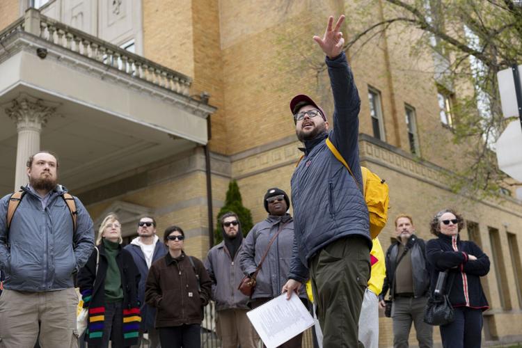 Quam, who runs the Instagram account Brick of Chicago, has a new book called "Fire and Clay: How Bricks Reveal the Hidden History of Chicago."