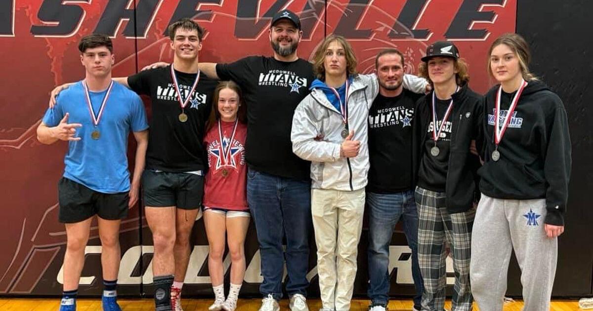 Pittman, Haynes lead Titans in MAC Wrestling Tournament