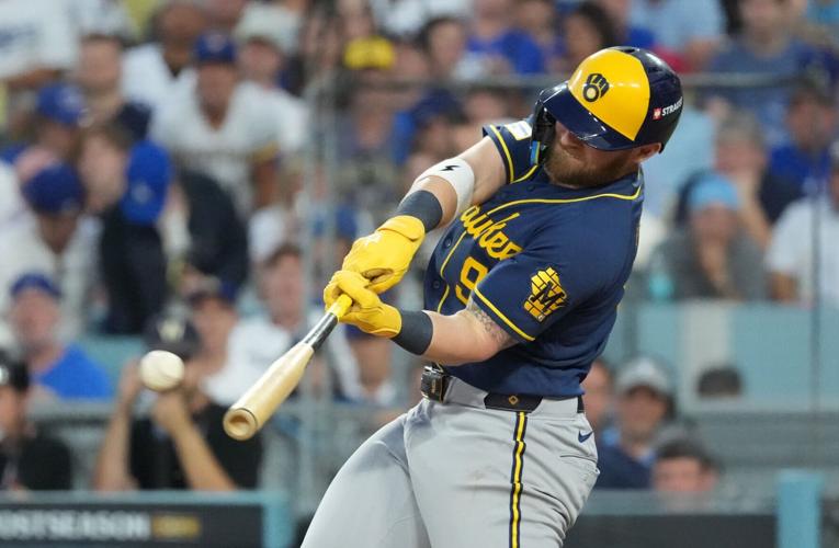 BASEBALL-MLB-LAD-MIL/
